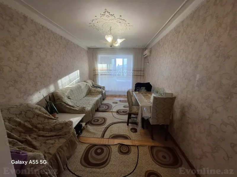 2 otaqlı Mənzil 49 m² Hövsan Satılır