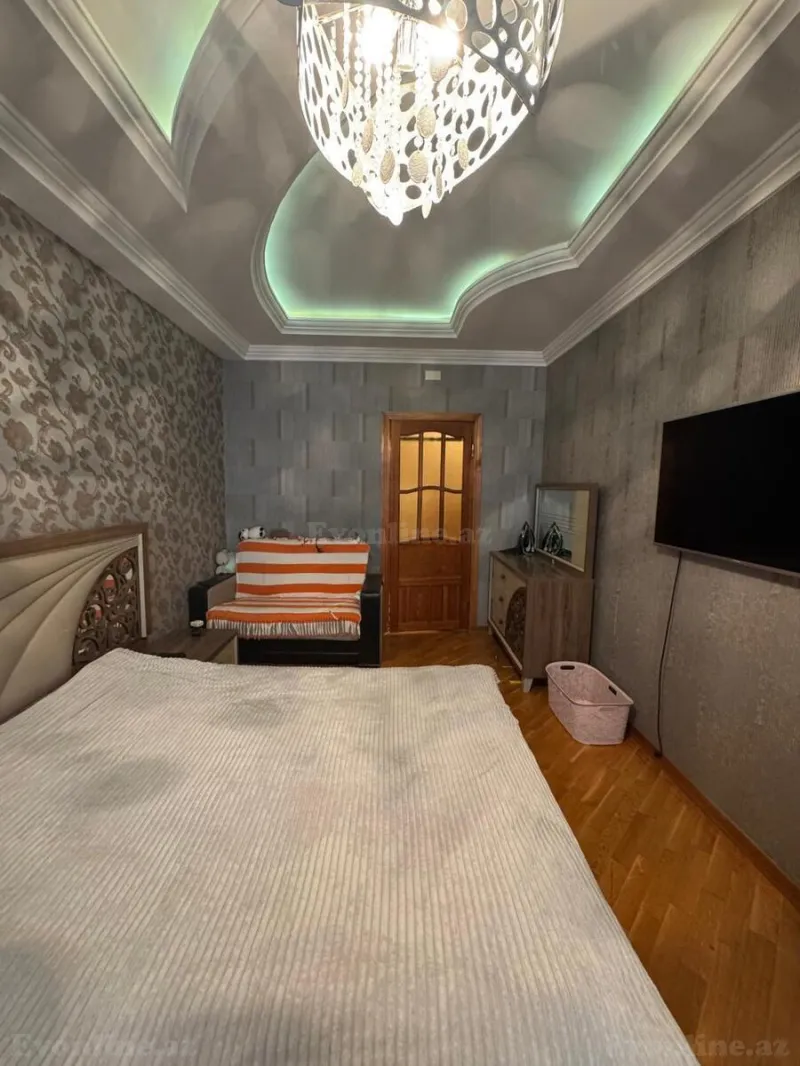 Satılır 3 otaqlı Mənzil Yeni tikili 120 m² Həzi Aslanov m. - şəkil 2