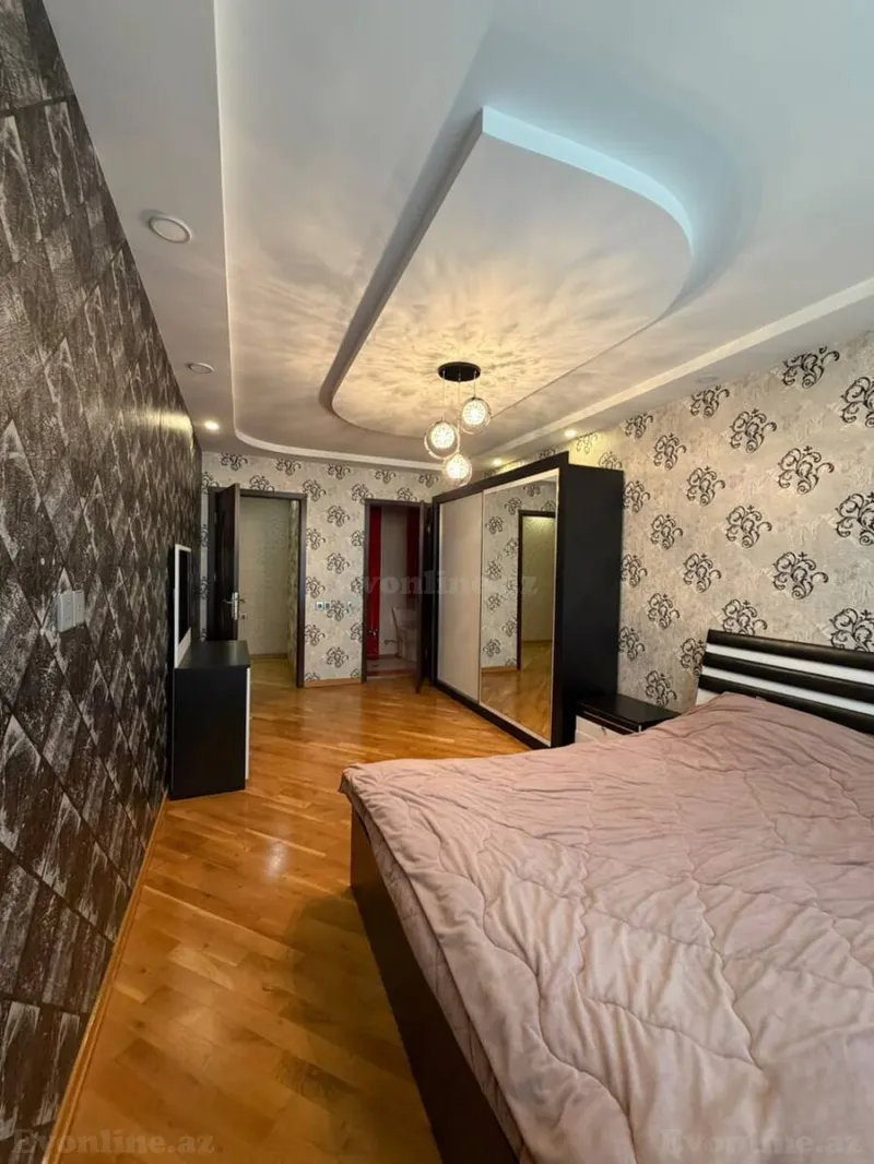 Kirayə verilir 3 otaqlı Mənzil Yeni tikili 140 m² Nəriman Nərimanov m. - şəkil 2