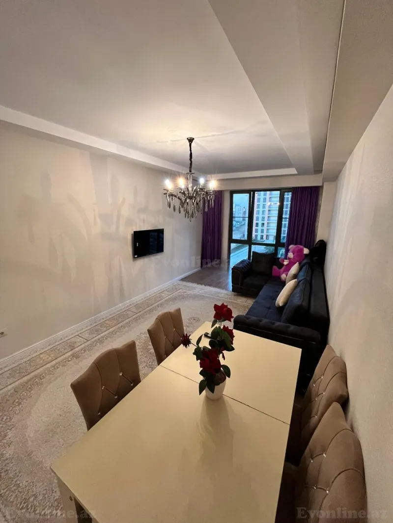 Kirayə verilir 3 otaqlı Mənzil Yeni tikili 100 m² Yasamal r. - şəkil 5