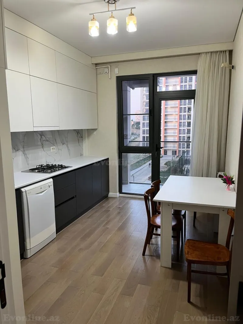 Kirayə verilir 3 otaqlı Mənzil Yeni tikili 100 m² Yasamal r. - şəkil 21