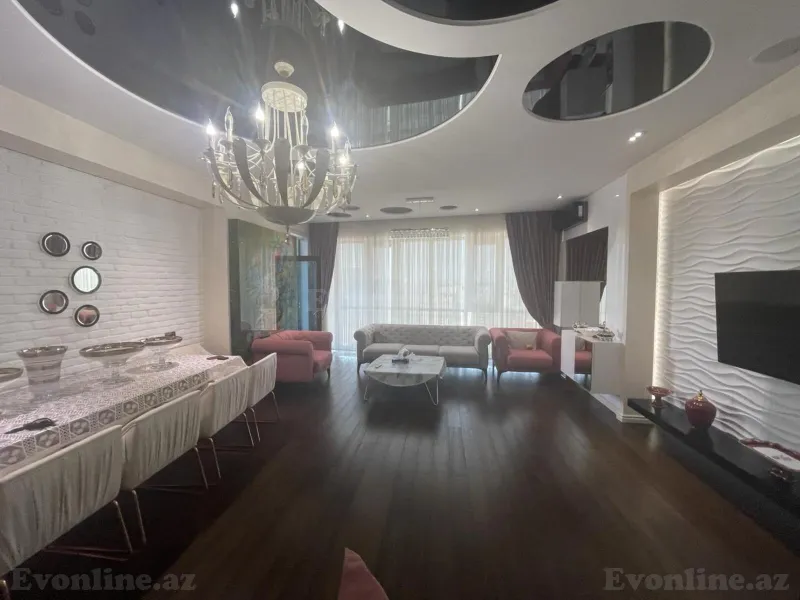 Kirayə verilir 3 otaqlı Mənzil Yeni tikili 137 m² Xətai r. - şəkil 2