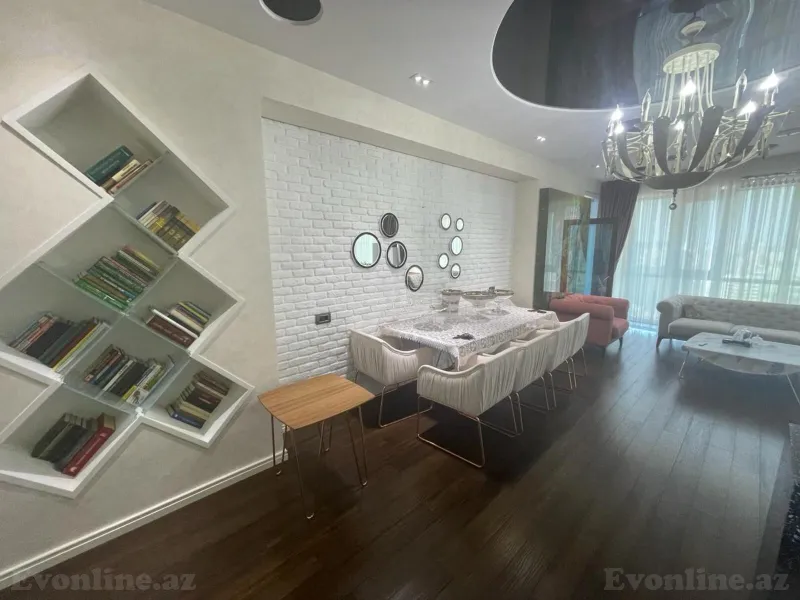 Kirayə verilir 3 otaqlı Mənzil Yeni tikili 137 m² Xətai r. - şəkil 5
