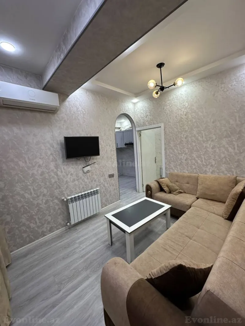 Kirayə verilir 2 otaqlı Mənzil Yeni tikili 70 m² Əhmədli m. - şəkil 2