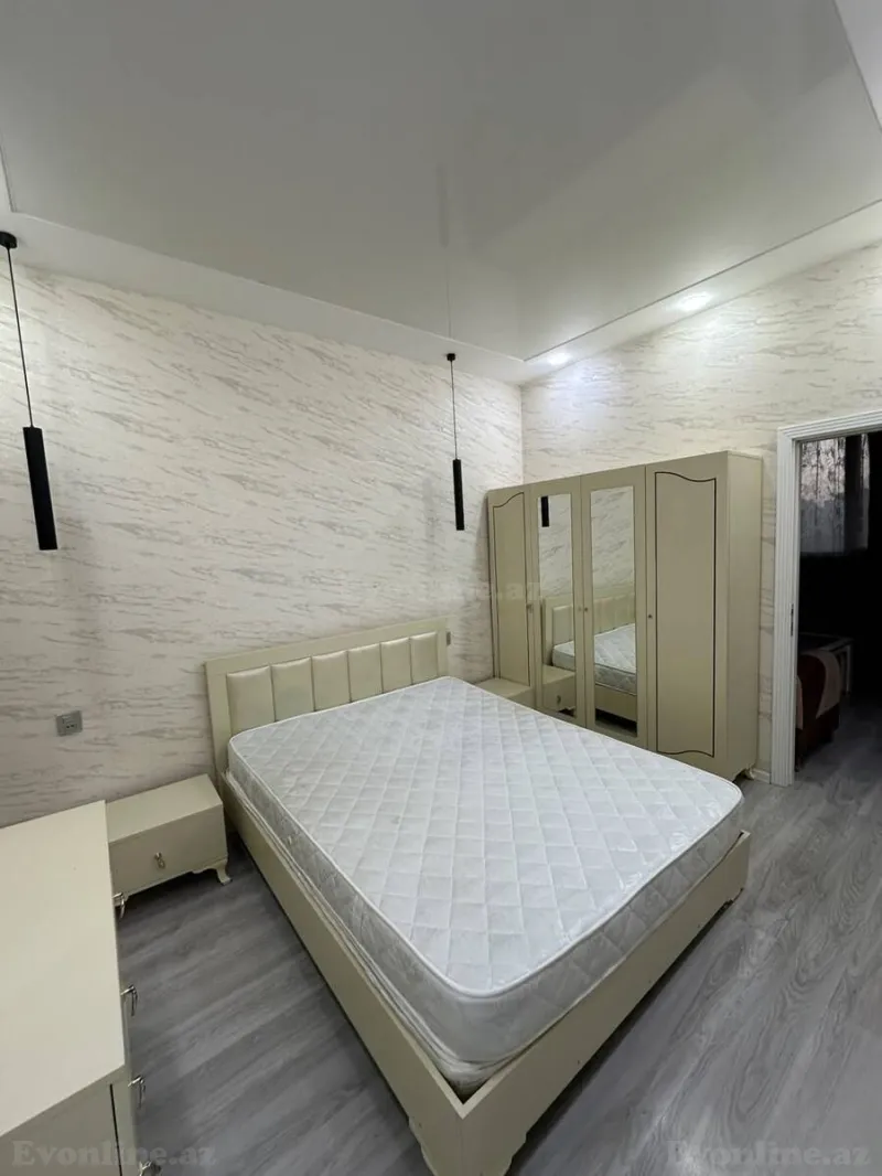 Kirayə verilir 2 otaqlı Mənzil Yeni tikili 70 m² Əhmədli m. - şəkil 3