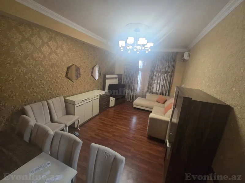 Kirayə verilir 3 otaqlı Mənzil Yeni tikili 80 m² Həzi Aslanov m. - şəkil 2