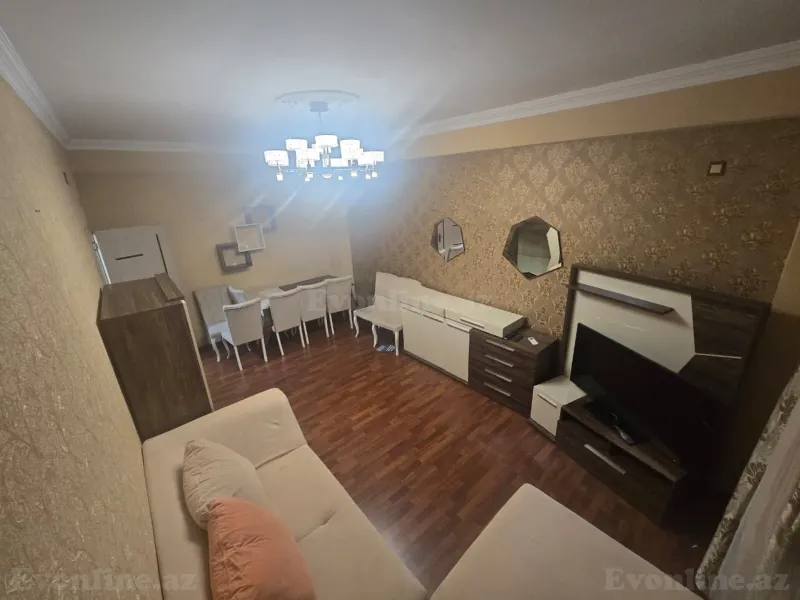 Kirayə verilir 3 otaqlı Mənzil Yeni tikili 80 m² Həzi Aslanov m. - şəkil 3