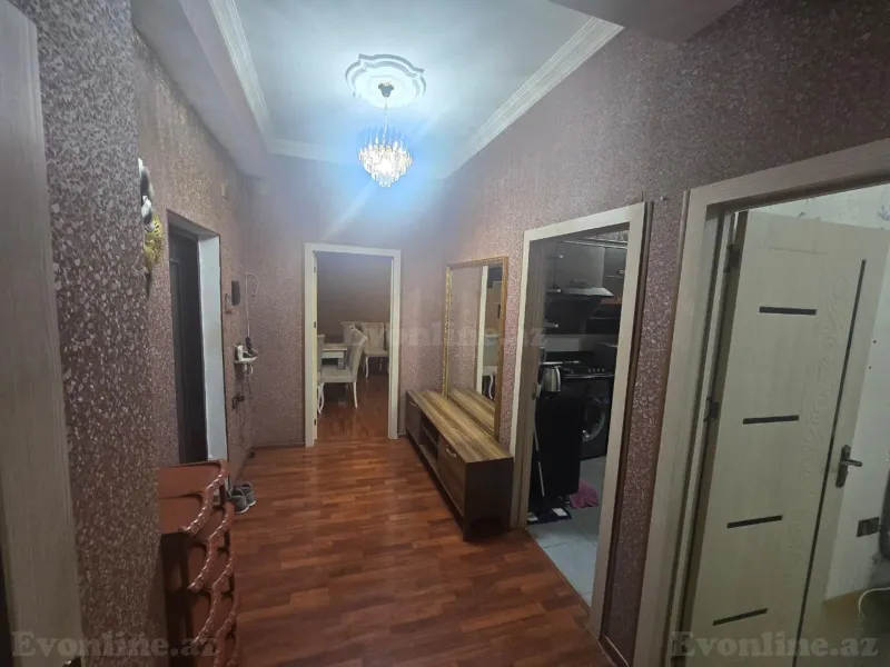 Kirayə verilir 3 otaqlı Mənzil Yeni tikili 80 m² Həzi Aslanov m. - şəkil 13