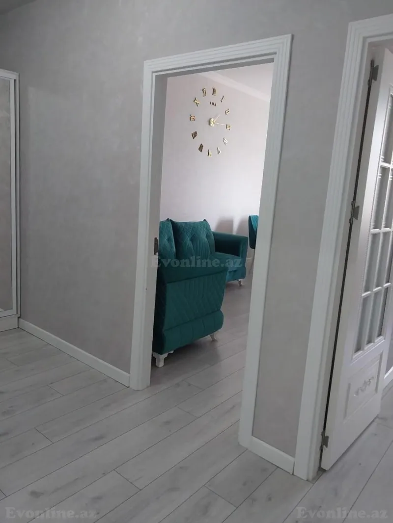 Kirayə verilir 2 otaqlı Mənzil Yeni tikili 60 m² İnşaatçılar m. - şəkil 2