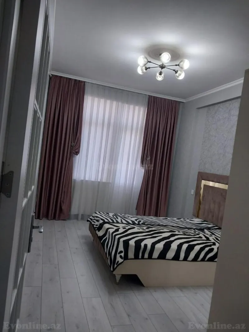 Kirayə verilir 2 otaqlı Mənzil Yeni tikili 60 m² İnşaatçılar m. - şəkil 3