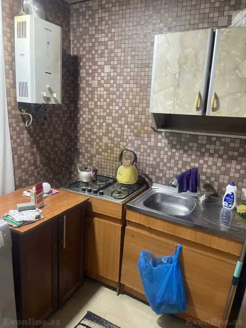 Kirayə verilir 2 otaqlı Mənzil Köhnə tikili 44 m² İnşaatçılar m. - şəkil 6