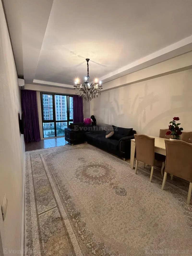 Kirayə verilir 3 otaqlı Mənzil Yeni tikili 96.6 m² Yeni Yasamal - şəkil 2