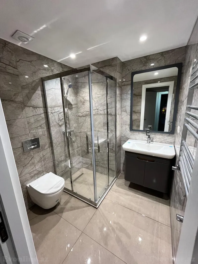 Kirayə verilir 3 otaqlı Mənzil Yeni tikili 96.6 m² Yeni Yasamal - şəkil 21