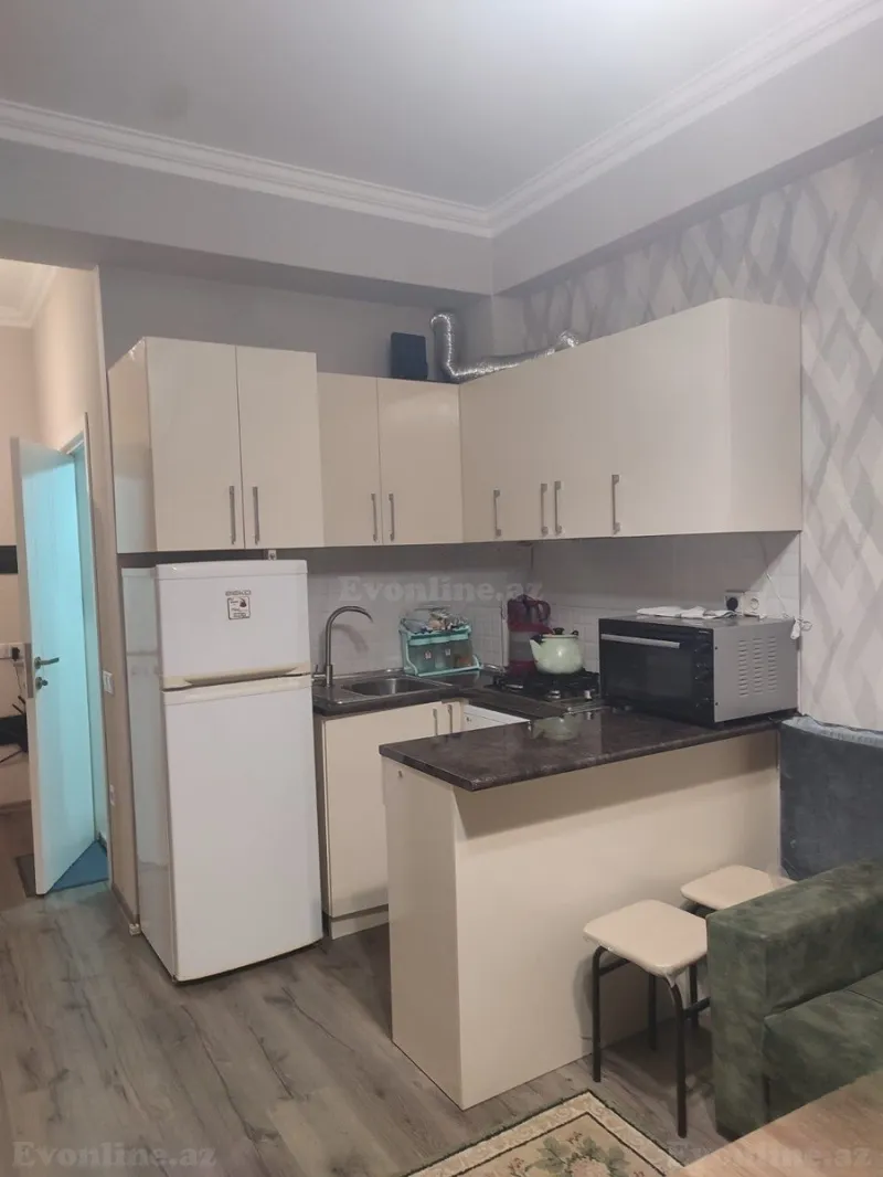Kirayə verilir 1 otaqlı Mənzil Yeni tikili 35 m² 20 Yanvar m. - şəkil 2