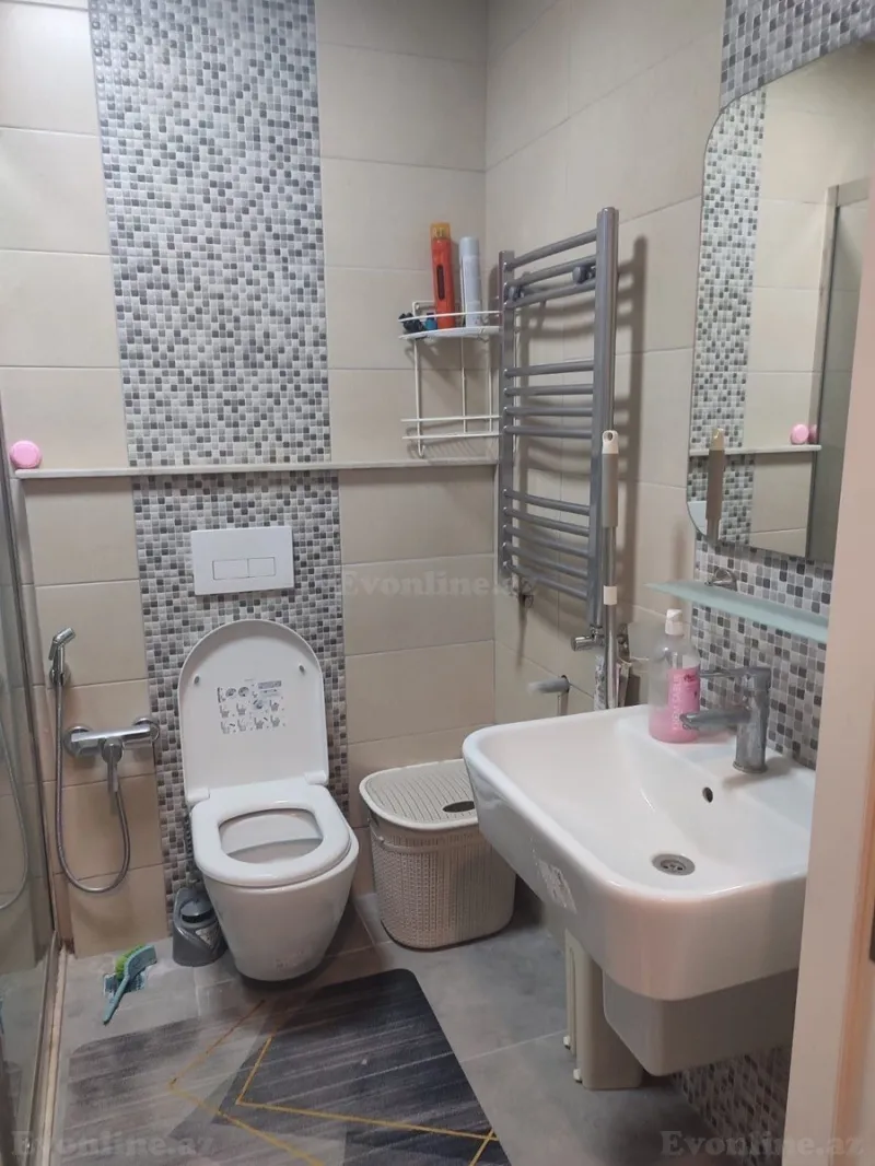 Kirayə verilir 1 otaqlı Mənzil Yeni tikili 35 m² 20 Yanvar m. - şəkil 5