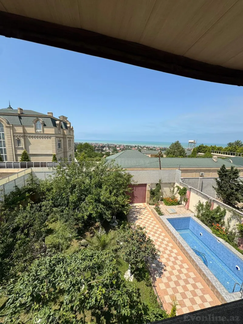 Kirayə verilir 6 otaqlı Həyət evi 300 m² Novxanı - şəkil 22