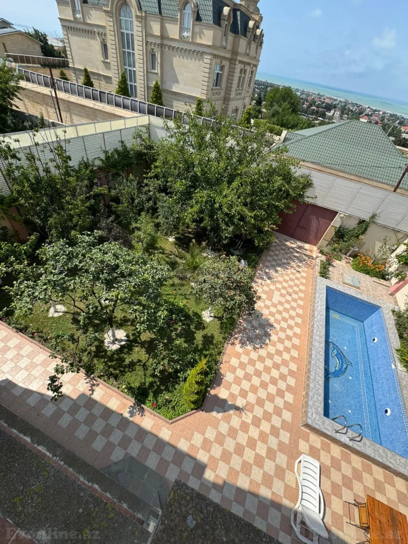 Kirayə verilir 6 otaqlı Həyət evi 300 m² Novxanı - şəkil 24