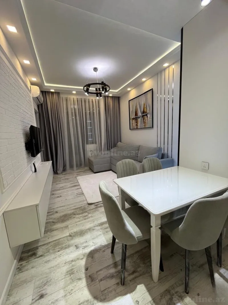 Kirayə verilir 3 otaqlı Mənzil Yeni tikili 70 m² Nərimanov r. - şəkil 4