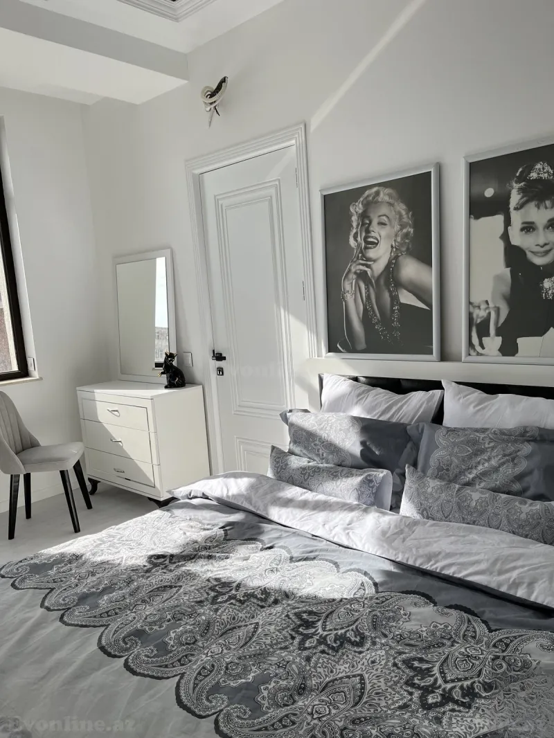 Kirayə verilir 3 otaqlı Mənzil Yeni tikili 70 m² Nərimanov r. - şəkil 12