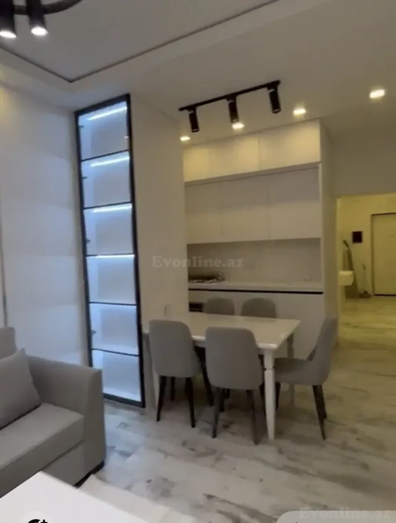 Kirayə verilir 3 otaqlı Mənzil Yeni tikili 70 m² Nərimanov r. - şəkil 15