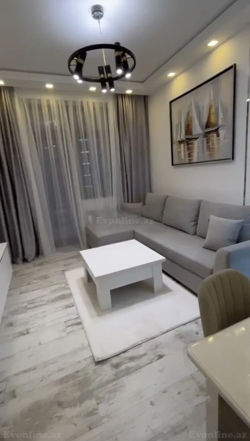 Kirayə verilir 3 otaqlı Mənzil Yeni tikili 70 m² Nərimanov r. - şəkil 16