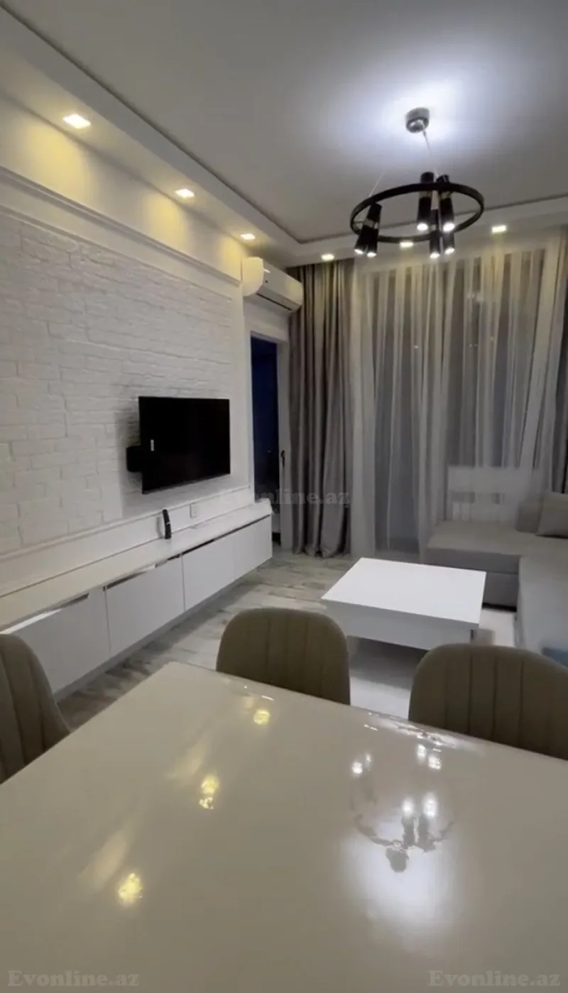 Kirayə verilir 3 otaqlı Mənzil Yeni tikili 70 m² Nərimanov r. - şəkil 17