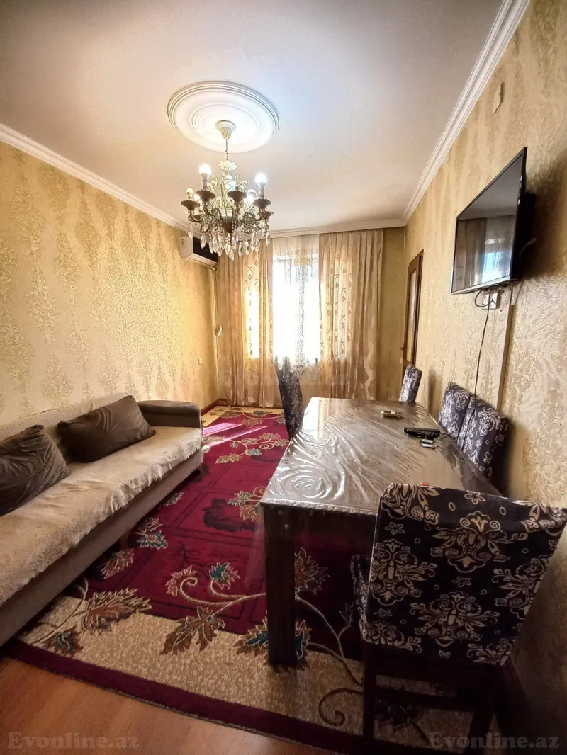 Kirayə verilir 3 otaqlı Mənzil Köhnə tikili 80 m² Neftçilər m. - şəkil 2