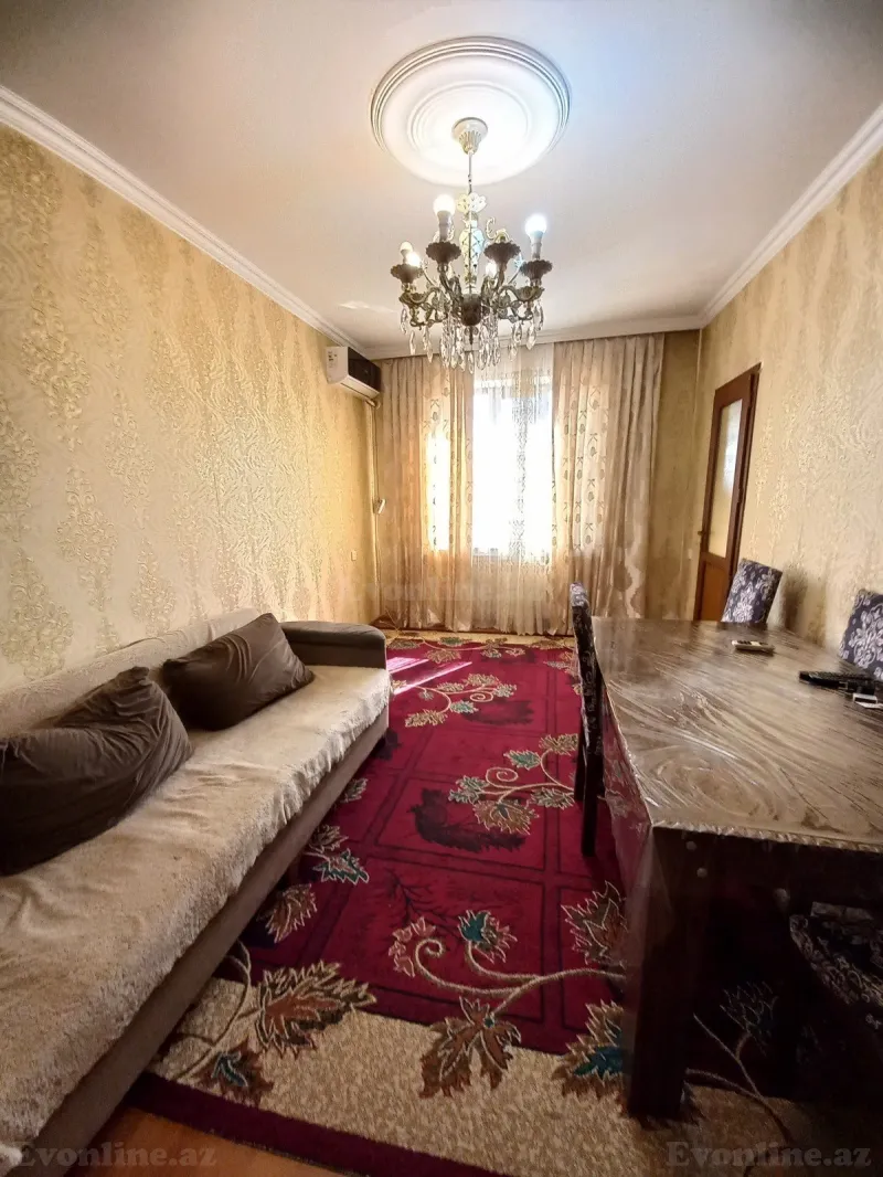 Kirayə verilir 3 otaqlı Mənzil Köhnə tikili 80 m² Neftçilər m. - şəkil 3