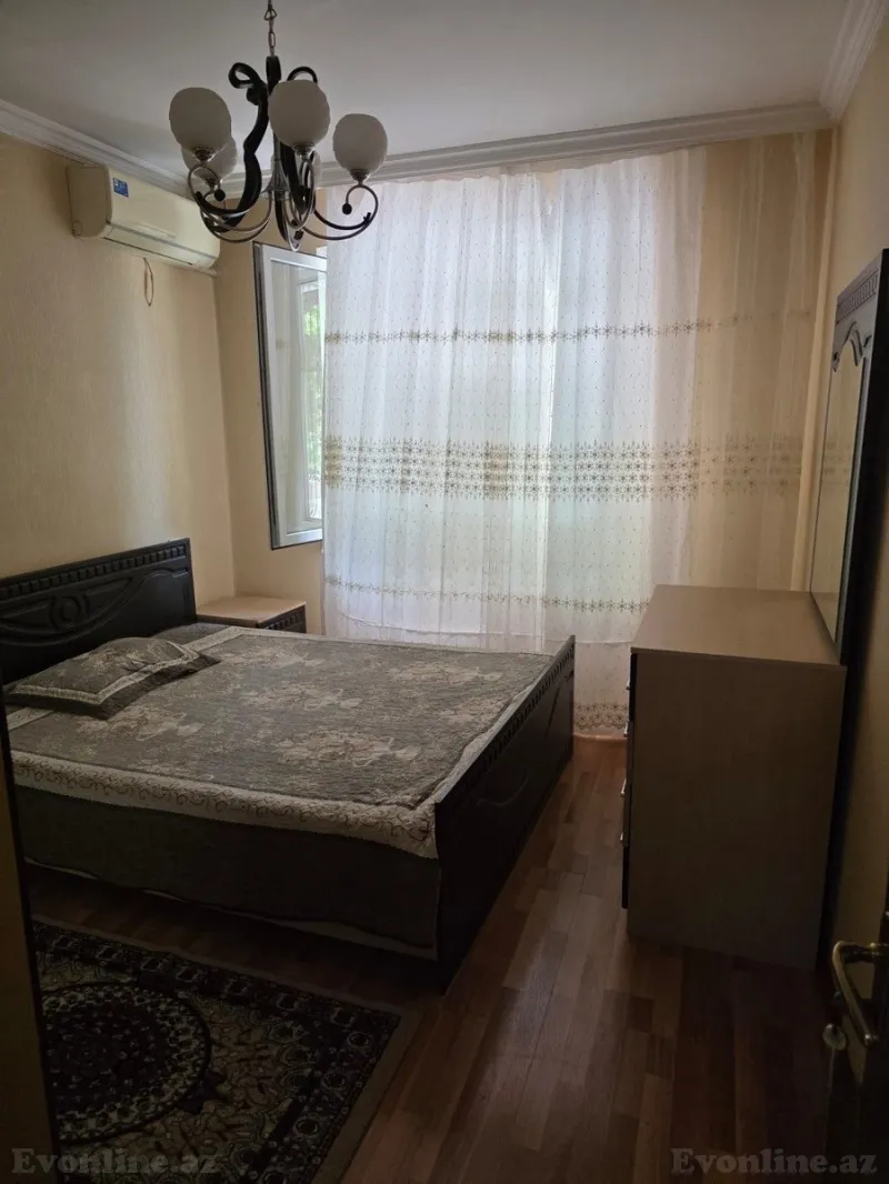 Kirayə verilir 3 otaqlı Mənzil Köhnə tikili 85 m² Əhmədli m. - şəkil 2