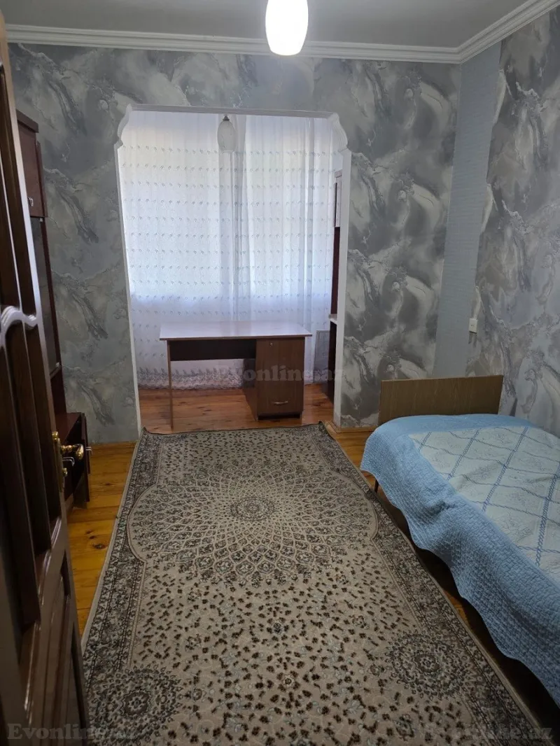 Kirayə verilir 3 otaqlı Mənzil Köhnə tikili 85 m² Əhmədli m. - şəkil 4