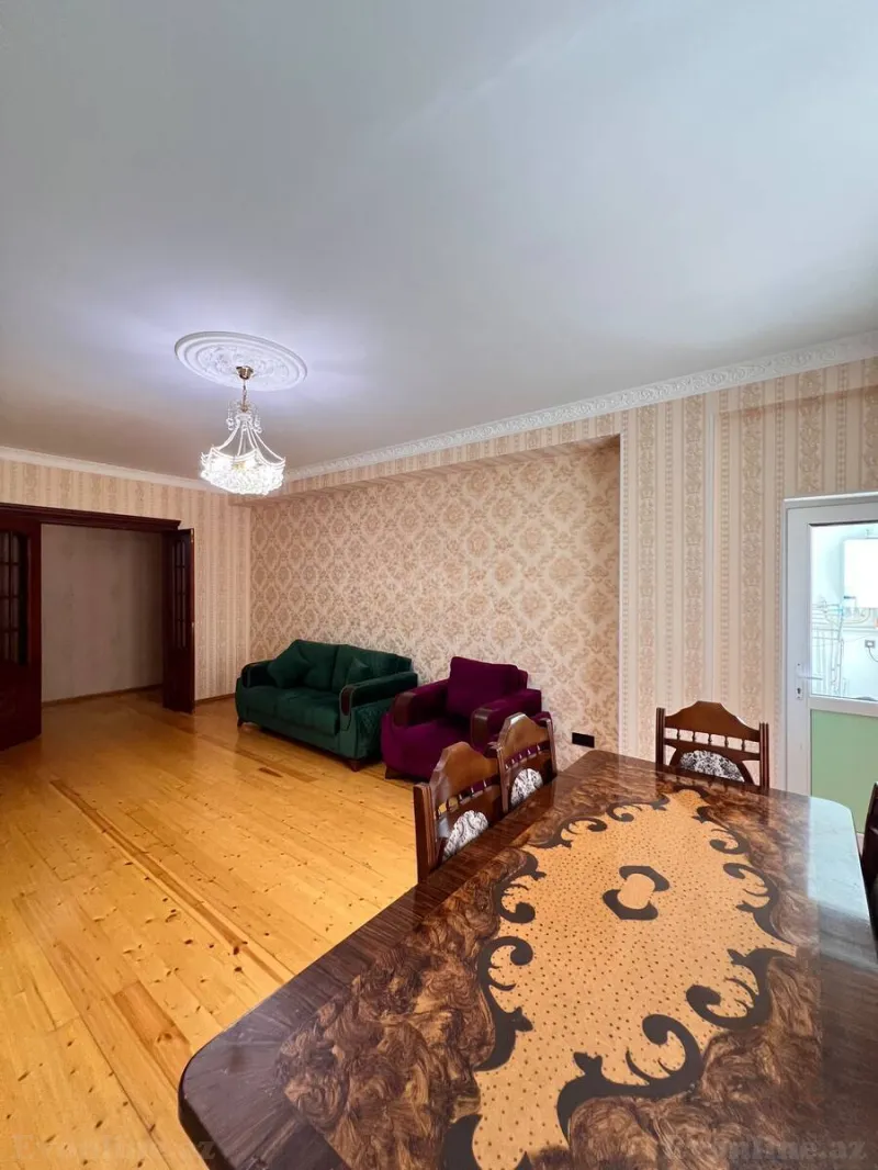 Satılır 3 otaqlı Mənzil Yeni tikili 121 m² Həzi Aslanov m. - şəkil 4