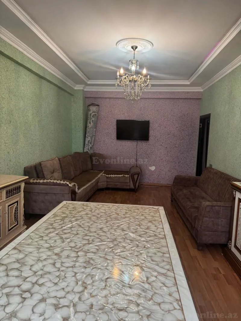 Kirayə verilir 2 otaqlı Mənzil Yeni tikili 75 m² Sumqayıt