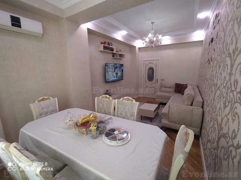 Satılır 3 otaqlı Mənzil Yeni tikili 110 m² Memar Əcəmi m. - şəkil 2