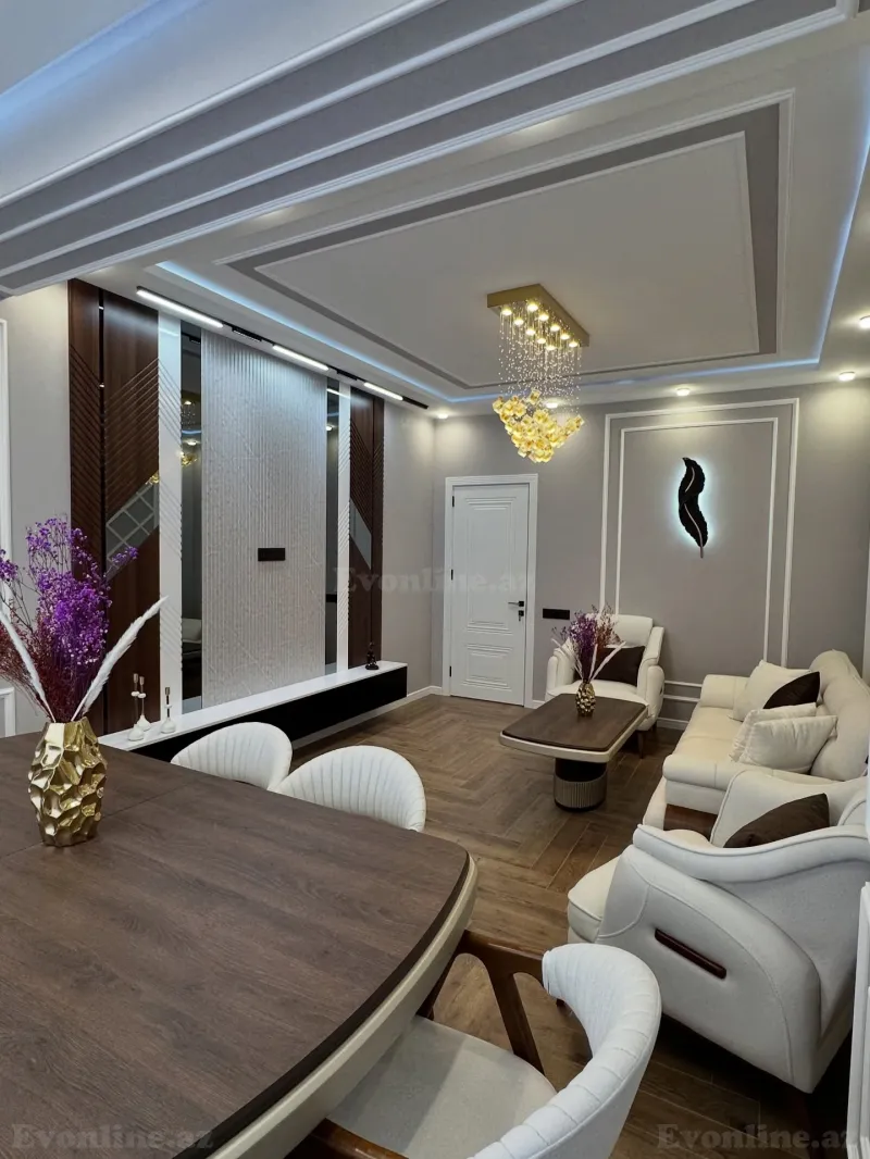 Satılır 3 otaqlı Mənzil Yeni tikili 105 m² Həzi Aslanov m. - şəkil 3