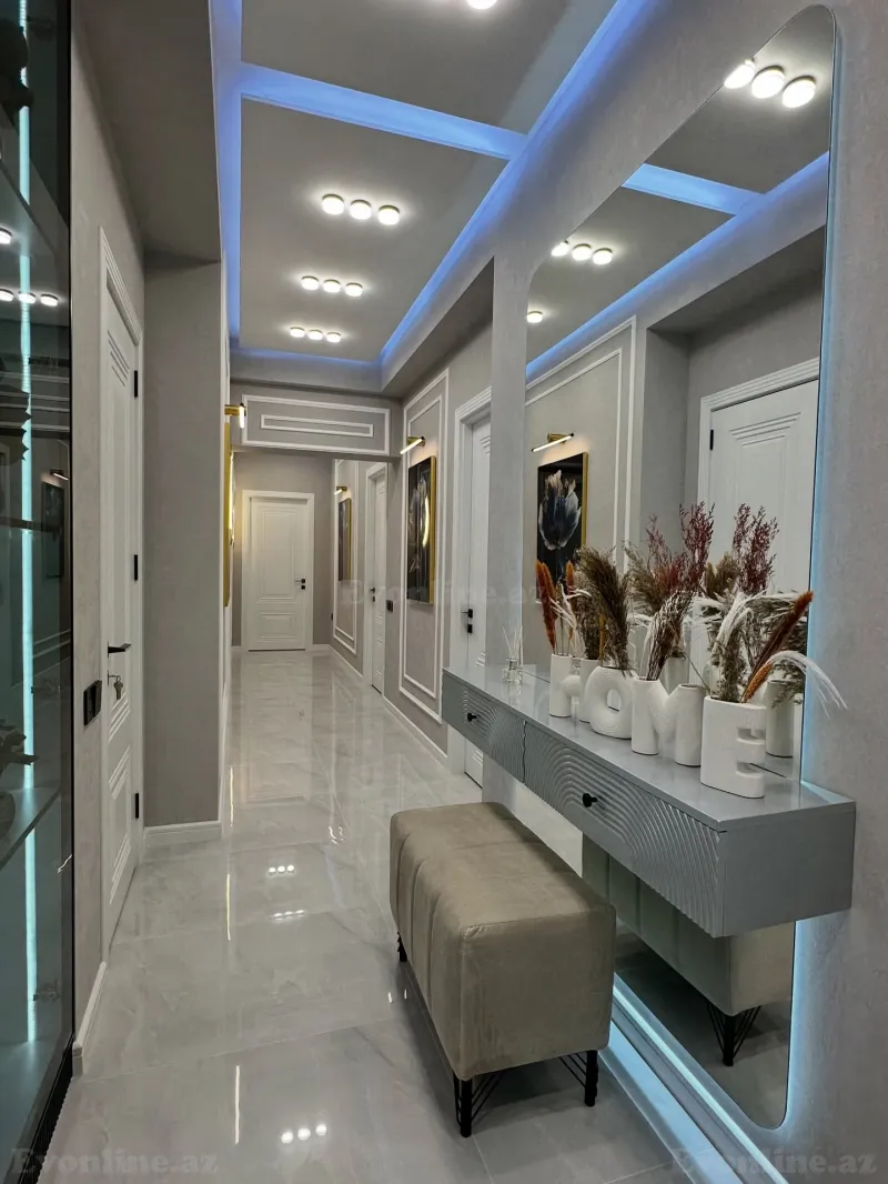 Satılır 3 otaqlı Mənzil Yeni tikili 105 m² Həzi Aslanov m. - şəkil 4