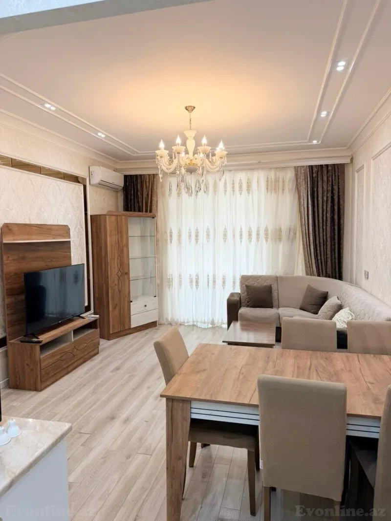 Kirayə verilir 2 otaqlı Mənzil Yeni tikili 65 m² 8 Noyabr m. - şəkil 2