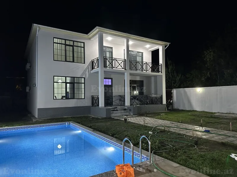 Kirayə verilir 5 otaqlı Həyət evi 250 m² Qəbələ - şəkil 2