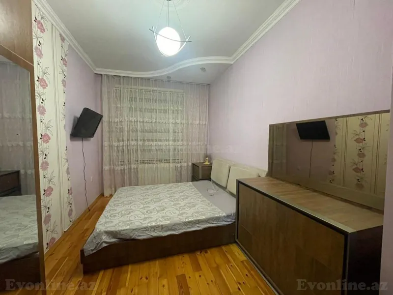 Kirayə verilir 3 otaqlı Mənzil Yeni tikili 82 m² Memar Əcəmi m. - şəkil 3