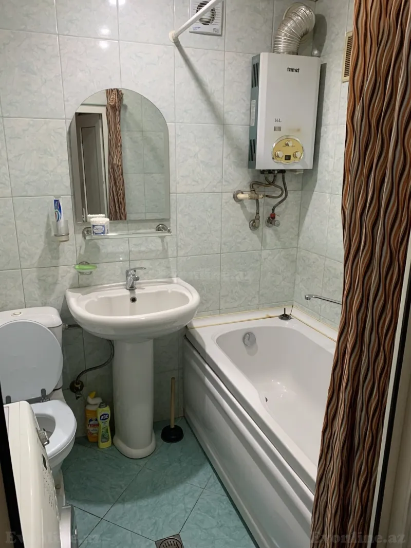 Kirayə verilir 2 otaqlı Mənzil Köhnə tikili 60 m² Avtovağzal m. - şəkil 7