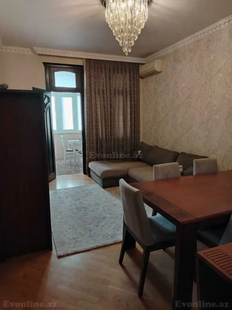 Kirayə verilir 2 otaqlı Mənzil Yeni tikili 75 m² Həzi Aslanov m. - şəkil 2
