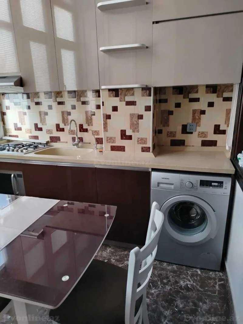 Kirayə verilir 2 otaqlı Mənzil Yeni tikili 75 m² Həzi Aslanov m. - şəkil 4