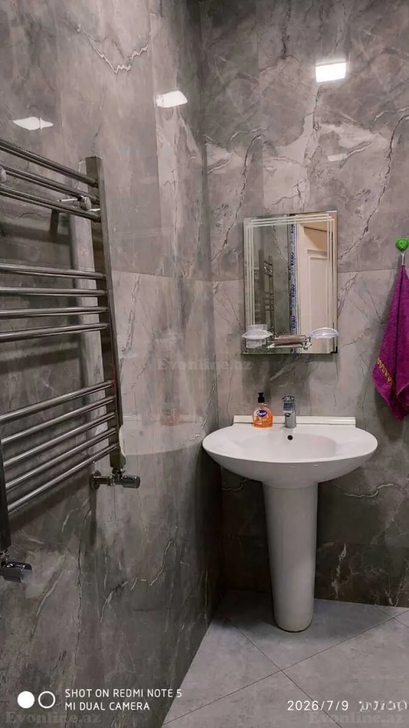 Kirayə verilir 3 otaqlı Mənzil Yeni tikili 80 m² Xətai r. - şəkil 7