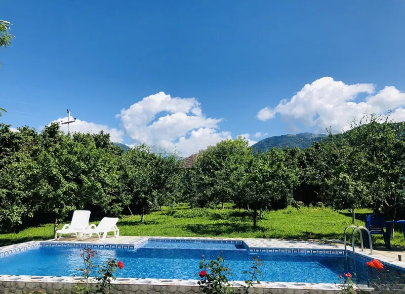 Kirayə verilir 4 otaqlı Həyət evi 150 m² Qəbələ - şəkil 14