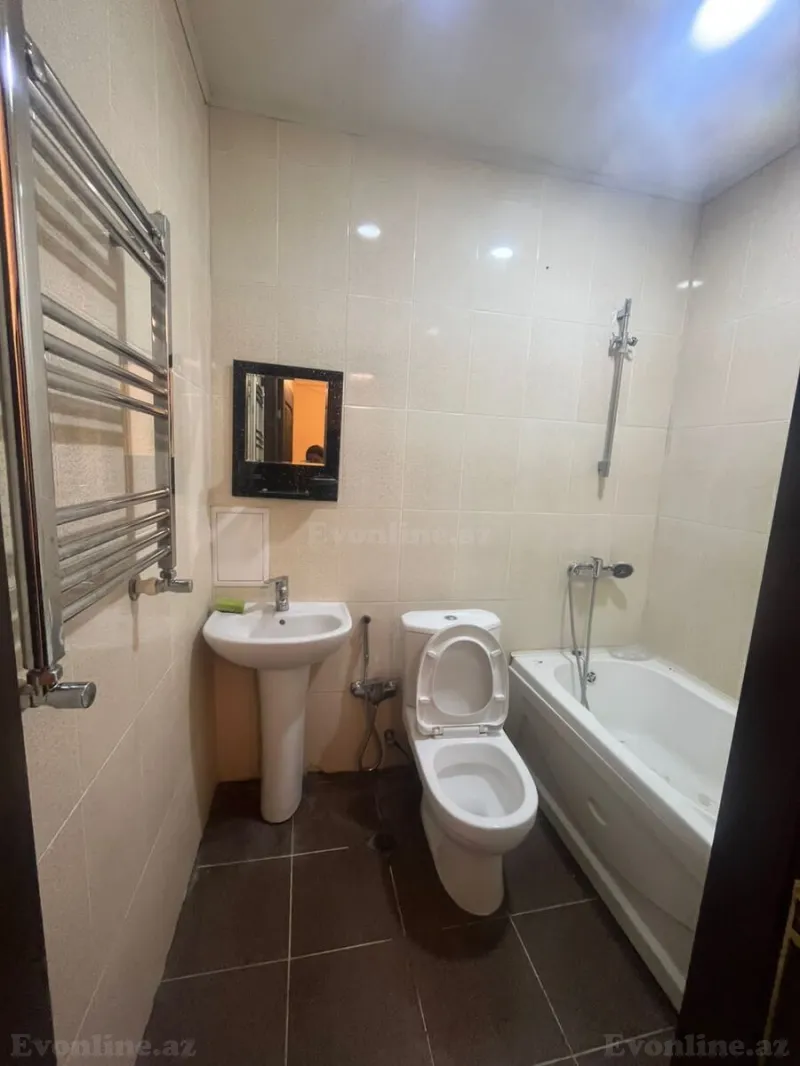 Kirayə verilir 2 otaqlı Mənzil Yeni tikili 50 m² Yeni Yasamal - şəkil 7