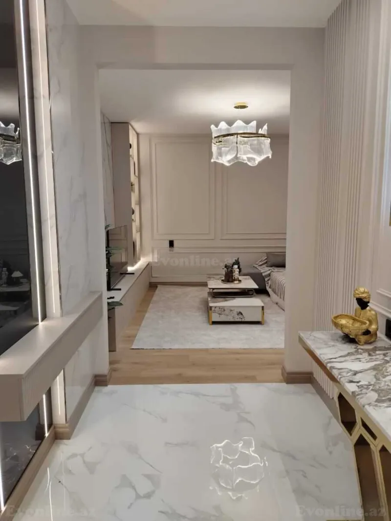 Kirayə verilir 3 otaqlı Mənzil Yeni tikili 100 m² 8 Noyabr m. - şəkil 3