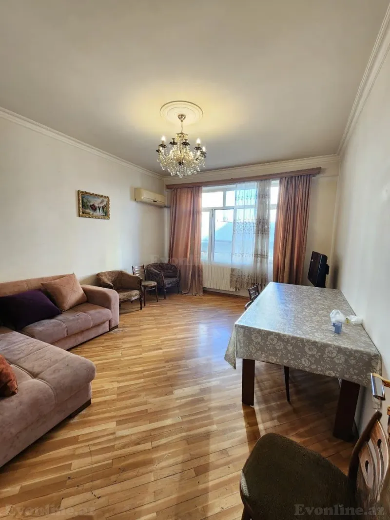 Kirayə verilir 2 otaqlı Mənzil Yeni tikili 60 m² İnşaatçılar m. - şəkil 2