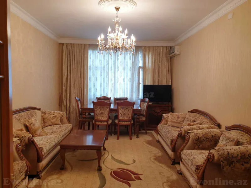 Kirayə verilir 3 otaqlı Mənzil Yeni tikili 130 m² Elmlər Akademiyası m. - şəkil 2