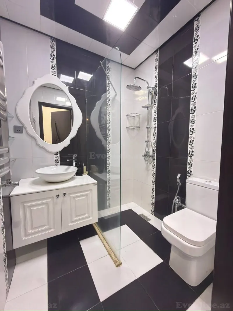 Kirayə verilir 2 otaqlı Mənzil Yeni tikili 70 m² Həzi Aslanov m. - şəkil 5