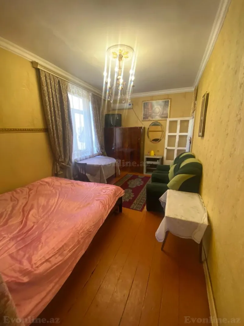 Kirayə verilir 2 otaqlı Mənzil Köhnə tikili 40 m² Qara Qarayev m. - şəkil 3