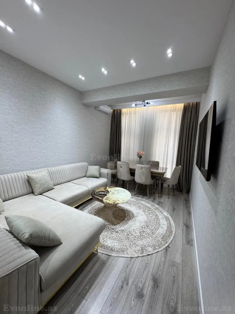 Kirayə verilir 3 otaqlı Mənzil Yeni tikili 110 m² Nizami m. - şəkil 2